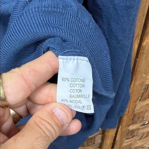 Vintage Modango Italy Men's Blue Sweater - Picture 3 of 3